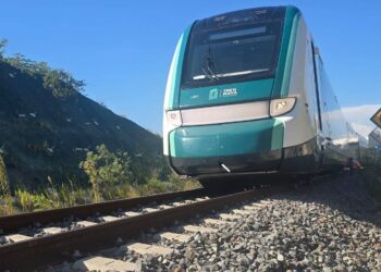 Se descarrila el Tren Maya: desalojan a 123 pasajeros