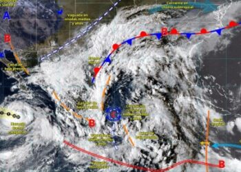 SMN: Frente frío 1 mantendrá lluvias intensas en varios estados.