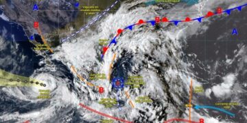 SMN: Frente frío 1 mantendrá lluvias intensas en varios estados.