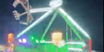 Video capta accidente mortal en juego mecánico de Cabo San Lucas.
