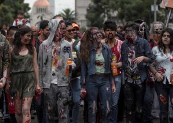 ¡Prepárate para el apocalipsis! Marcha Zombie regresará a CDMX.