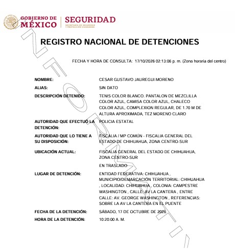 Caso narcolaboratorio alcanza al exfiscal de Chihuahua