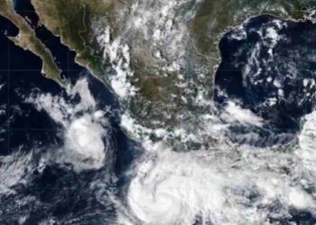 Huracán Trudy y frente frío 2 ponen en alerta a México por lluvias torrenciales.