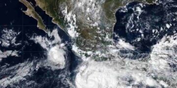 Huracán Trudy y frente frío 2 ponen en alerta a México por lluvias torrenciales.
