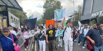 Trabajadores del IMSS preparan megamarcha nacional para el 30 de octubre.