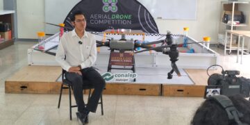 Estudiante de Conalep Hidalgo desarrolla dron para apoyar la reforestación