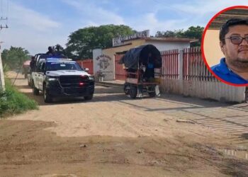 Matan a balazos a maestro dentro de secundaria en Oaxaca