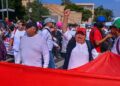 Trabajadores del IMSS exigen 10% de aumento y más recursos