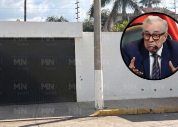 Rocha Moya: Balean antigua casa de campaña del gobernador en Culiacán