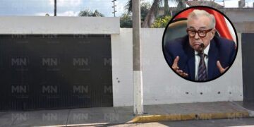 Rocha Moya: Balean antigua casa de campaña del gobernador en Culiacán